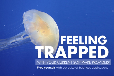 trapped